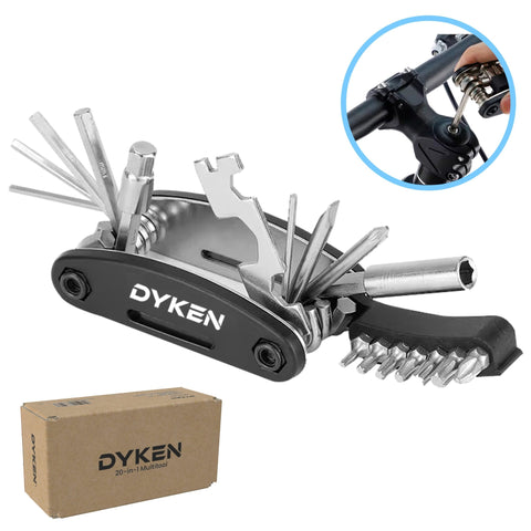 Dyken 20 - in - 1 Multitool - Fiets Reparatieset - Dyken