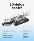 Dyken 20 - in - 1 Multitool - Fiets Reparatieset - Dyken